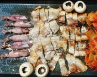 알꼴뚜기구이, 알베기꼴뚜기, 알꼴뚜기, 호래기, 꼴뚜기, 사진,이미지,일러스트,캘리그라피 - 먹방작가 크라우드픽 - 저작권 걱정 없는 상업용 이미지