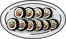 김밥, 분식, 야채김밥, 김밥접시, 음식, 사진,이미지,일러스트,캘리그라피 - 쭈르쭈르작가 크라우드픽 - 저작권 걱정 없는 상업용 이미지