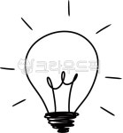 아이디어, 전구일러스트, 전구그림, 아이디어일러스트, 노란전구, 사진,이미지,일러스트,캘리그라피 - yemosa작가 크라우드픽 - 저작권 걱정... 