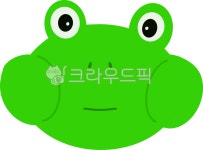 개구리, 양서류, 개구릿과, 얼굴, 손그림, 사진,이미지,일러스트,캘리그라피 - kimlo220작가 크라우드픽 - 저작권 걱정 없는 상업용 이미지