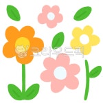 꽃, 꽃일러스트, 꽃그림, 꽃패턴, 꽃png, 사진,이미지,일러스트,캘리그라피 - min_delier작가 크라우드픽 - 저작권 걱정 없는 상업용 이미지