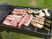 bbq, 바베큐, 초록, 잔디, 마당, 사진,이미지,일러스트,캘리그라피 - 뽈뽀로볼작가 크라우드픽 - 저작권 걱정 없는 상업용 이미지