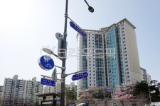 표지판, 도로표지판, 천호대로, 빌딩, 아파트, 사진,이미지,일러스트,캘리그라피 - 나비처럼작가 크라우드픽 - 저작권 걱정 없는 상업용 이미지