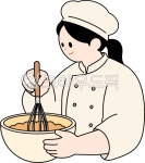 제빵사, 요리사, 쉐프, 파티시에, 베이킹, 사진,이미지,일러스트,캘리그라피 - Jooah작가 크라우드픽 - 저작권 걱정 없는 상업용 이미지