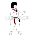 taekwondo, 태권도, 태권소녀, martialarts, 무술, 사진,이미지,일러스트,캘리그라피 - meloi작가 크라우드픽 - 저작권 걱정 없는 상업용... 