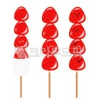 탕후루, 과일탕후루, 사탕, 탕후루간식, 딸기탕후루, 사진,이미지,일러스트,캘리그라피 - 띠네 디자인작가 크라우드픽 - 저작권 걱정 없는 상업용... 