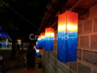 호롱불, 등불, 담벼락, 한옥, 밤거리, 사진,이미지,일러스트,캘리그라피 - seunghoon작가 크라우드픽 - 저작권 걱정 없는 상업용 이미지