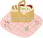 피크닉, 피크닉바구니, 도시락, 샌드위치, 과일, 사진,이미지,일러스트,캘리그라피 - queen9939작가 크라우드픽 - 저작권 걱정 없는 상업용 이미지