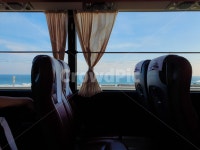 버스, 동해, 바다, 풍경, 창문, 사진,이미지,일러스트,캘리그라피 - 이강토작가 크라우드픽 - 저작권 걱정 없는 상업용 이미지