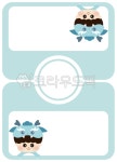 유치원이름표, 어린이집이름표, 새학기, 동그라미, 귀여운, 사진,이미지,일러스트,캘리그라피 - jy941010작가 크라우드픽 - 저작권 걱정 없는... 