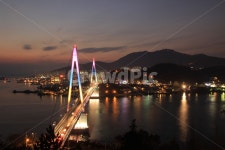 돌산대교, 야경, 돌산대교야경, 돌산, 여수, 사진,이미지,일러스트,캘리그라피 - 집시작가 크라우드픽 - 저작권 걱정 없는 상업용 이미지