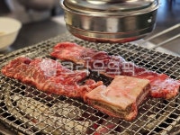 소갈비, 생소갈비, 소갈비살, 숯불구이, 소고기, 사진,이미지,일러스트,캘리그라피 - bluemango작가 크라우드픽 - 저작권 걱정 없는 상업용 이미지