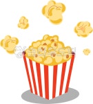 팝콘, 영화관, popcorn, 옥수수, 강냉이, 사진,이미지,일러스트,캘리그라피 - berrycado작가 크라우드픽 - 저작권 걱정 없는 상업용 이미지