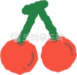 체리, 체리일러스트, 과일일러스트, 과일, 일러스트, 사진,이미지,일러스트,캘리그라피 - heejuu작가 크라우드픽 - 저작권 걱정 없는 상업용 이미지