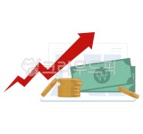 화살표, 아이콘, 상승, 하락, 주식, 사진,이미지,일러스트,캘리그라피 - 메워니작가 크라우드픽 - 저작권 걱정 없는 상업용 이미지