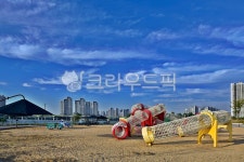 배곧한울공원, 아파트, 건물, 주거지, 신시가지, 사진,이미지,일러스트,캘리그라피 - Deep bLUE작가 크라우드픽 - 저작권 걱정 없는 상업용 이미지