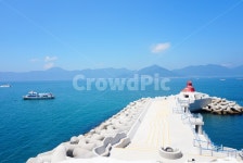 등대, 바다, 섬, 하늘, 풍경, 사진,이미지,일러스트,캘리그라피 - OFZE작가 크라우드픽 - 저작권 걱정 없는 상업용 이미지