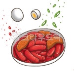 떡볶이, 떡, 매운, 매콤한, 오뎅, 사진,이미지,일러스트,캘리그라피 - jj17작가 크라우드픽 - 저작권 걱정 없는 상업용 이미지