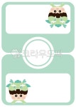 유치원이름표, 어린이집이름표, 새학기, 동그라미, 귀여운, 사진,이미지,일러스트,캘리그라피 - jy941010작가 크라우드픽 - 저작권 걱정 없는... 