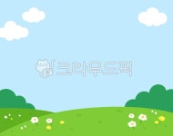 꽃밭, 꽃동산, 동산, 잔디밭, 꽃동산배경, 사진,이미지,일러스트,캘리그라피 - mongssi작가 크라우드픽 - 저작권 걱정 없는 상업용 이미지