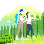 등산, 산, 연인, 봄, 숲, 사진,이미지,일러스트,캘리그라피 - Ntnswnjoa작가 크라우드픽 - 저작권 걱정 없는 상업용 이미지