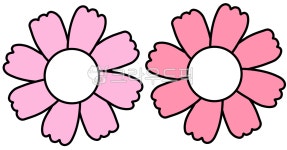 유치원환경, 어린이집환경, 코스모스, 코스모스도안, 코스모스일러스트, 사진,이미지,일러스트,캘리그라피 - 유리뽁수작가 크라우드픽 - 저작권... 