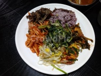 한식, 부페, 나물, 반찬, 콩나물, 사진,이미지,일러스트,캘리그라피 - 제이가온작가 크라우드픽 - 저작권 걱정 없는 상업용 이미지