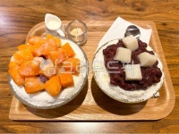 팥빙수, 과일빙수, 눈꽃빙수, 빙수, 디저트, 사진,이미지,일러스트,캘리그라피 - 삐아작가 크라우드픽 - 저작권 걱정 없는 상업용 이미지