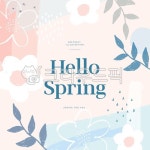 봄, 계절, 시즌, 꽃, 봄꽃, 사진,이미지,일러스트,캘리그라피 - 자몽 디자인작가 크라우드픽 - 저작권 걱정 없는 상업용 이미지