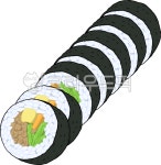 김밥일러스트, 김밥클립아트, 김밥그림, 김밥한접시, 도시락김밥, 사진,이미지,일러스트,캘리그라피 - phpeace3작가 크라우드픽 - 저작권 걱정... 