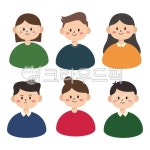 사람, 사람일러스트, 인물, 인물일러스트, 캐릭터, 사진,이미지,일러스트,캘리그라피 - 윤이영작가 크라우드픽 - 저작권 걱정 없는 상업용 이미지