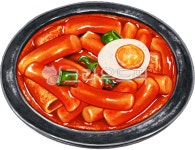 떡볶이, 한국음식, 분식, 떡볶이일러스트, koreanfood, 사진,이미지,일러스트,캘리그라피 - 마노지오작가 크라우드픽 - 저작권 걱정 없는... 