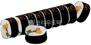 김밥, 분식, 김, 간식, 음식, 사진,이미지,일러스트,캘리그라피 - 그리미조아작가 크라우드픽 - 저작권 걱정 없는 상업용 이미지