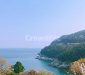 거제바다, 바다, 거제, 산, 하늘, 사진,이미지,일러스트,캘리그라피 - 아테나127작가 크라우드픽 - 저작권 걱정 없는 상업용 이미지