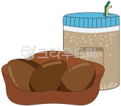 찜질방, 찜질방음식, 맥반석계란, 식혜, 구운계란, 사진,이미지,일러스트,캘리그라피 - pog1063작가 크라우드픽 - 저작권 걱정 없는 상업용 이미지