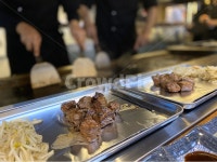 철판요리, 소고기, 스테이크, 불맛, 맛집, 사진,이미지,일러스트,캘리그라피 - 러키윤작가 크라우드픽 - 저작권 걱정 없는 상업용 이미지