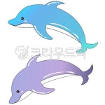 돌고래, 포유류, 고래, dolphin, 캐릭터, 사진,이미지,일러스트,캘리그라피 - 귀여운 일러스트작가 크라우드픽 - 저작권 걱정 없는 상업용 이미지