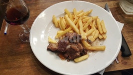 프랑스, 파리, 스테이크, 감자튀김, steak, 사진,이미지,일러스트,캘리그라피 - JHR작가 크라우드픽 - 저작권 걱정 없는 상업용 이미지