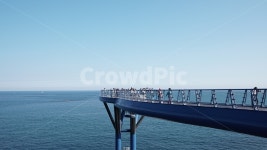 부산, 청사포, 스카이워크, 바다, 수평선, 사진,이미지,일러스트,캘리그라피 - 치즈베리작가 크라우드픽 - 저작권 걱정 없는 상업용 이미지