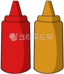 분식, 휴게소, 소스통, 소스, 간식, 사진,이미지,일러스트,캘리그라피 - yooli0327작가 크라우드픽 - 저작권 걱정 없는 상업용 이미지