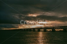 노을, 러시아, 리버뷰, 철길, 매직아워, 사진,이미지,일러스트,캘리그라피 - 풍선곰작가 크라우드픽 - 저작권 걱정 없는 상업용 이미지