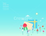 가정의달, 스승의날, 어버이날, 어린이날, 5월, 사진,이미지,일러스트,캘리그라피 - DAWOOL작가 크라우드픽 - 저작권 걱정 없는 상업용 이미지