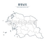 충남, 충청남도, 충남지도, 충청남도지도, 지도, 사진,이미지,일러스트,캘리그라피 - tunasalmon작가 크라우드픽 - 저작권 걱정 없는 상업용... 