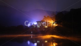 시골, 호수, 저수지, 야경, 빛, 사진,이미지,일러스트,캘리그라피 - RMADE작가 크라우드픽 - 저작권 걱정 없는 상업용 이미지