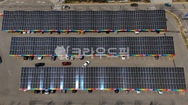 태양광, 주차장, 친환경, 부감, re100, 사진,이미지,일러스트,캘리그라피 - 김영권작가 크라우드픽 - 저작권 걱정 없는 상업용 이미지