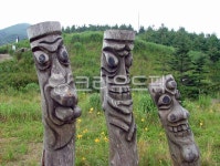 장승, 장생, 민간신앙, 목상, 수문신, 사진,이미지,일러스트,캘리그라피 - Deep bLUE작가 크라우드픽 - 저작권 걱정 없는 상업용 이미지