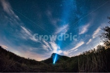 야경, 풍경, 구름, 하늘, 별 사진, 이미지 - 모모작가 가장 한국적인 스톡 사진 - 크라우드픽