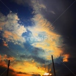 노을, 감성, 해질녁, 저녁, 구름, 사진,이미지,일러스트,캘리그라피 - rnasterpiece작가 크라우드픽 - 저작권 걱정 없는 상업용 이미지