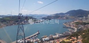 outdoors, 옥외, 케이블카, 여수앞바다, 여수, 사진,이미지,일러스트,캘리그라피 - No7kyu작가 크라우드픽 - 저작권 걱정 없는 상업용 이미지