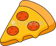 피자, 피자그림, 피자일러스트, 페퍼로니, 페퍼로니피자, 사진,이미지,일러스트,캘리그라피 - 배빛나작가 크라우드픽 - 저작권 걱정 없는 상업용... 